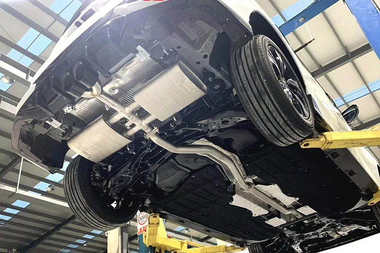 car racing exhaust system