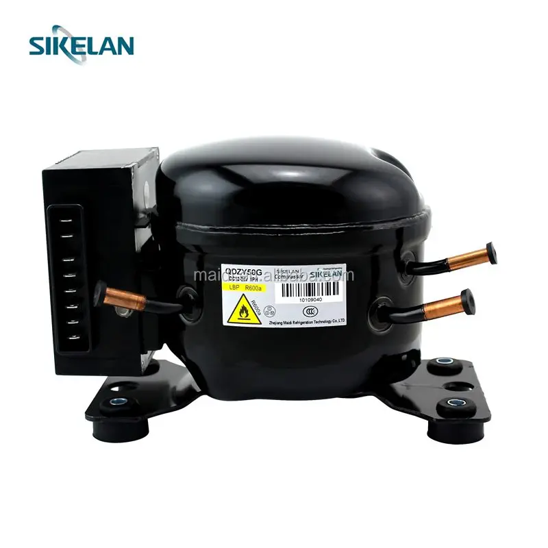 Small Motor  Compressor QDZH43G R134A 12/24V/48V/72V DC Compressor Mini Car Refrigerator Compressor