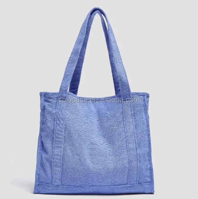 Toweling Cloth Beach Bag