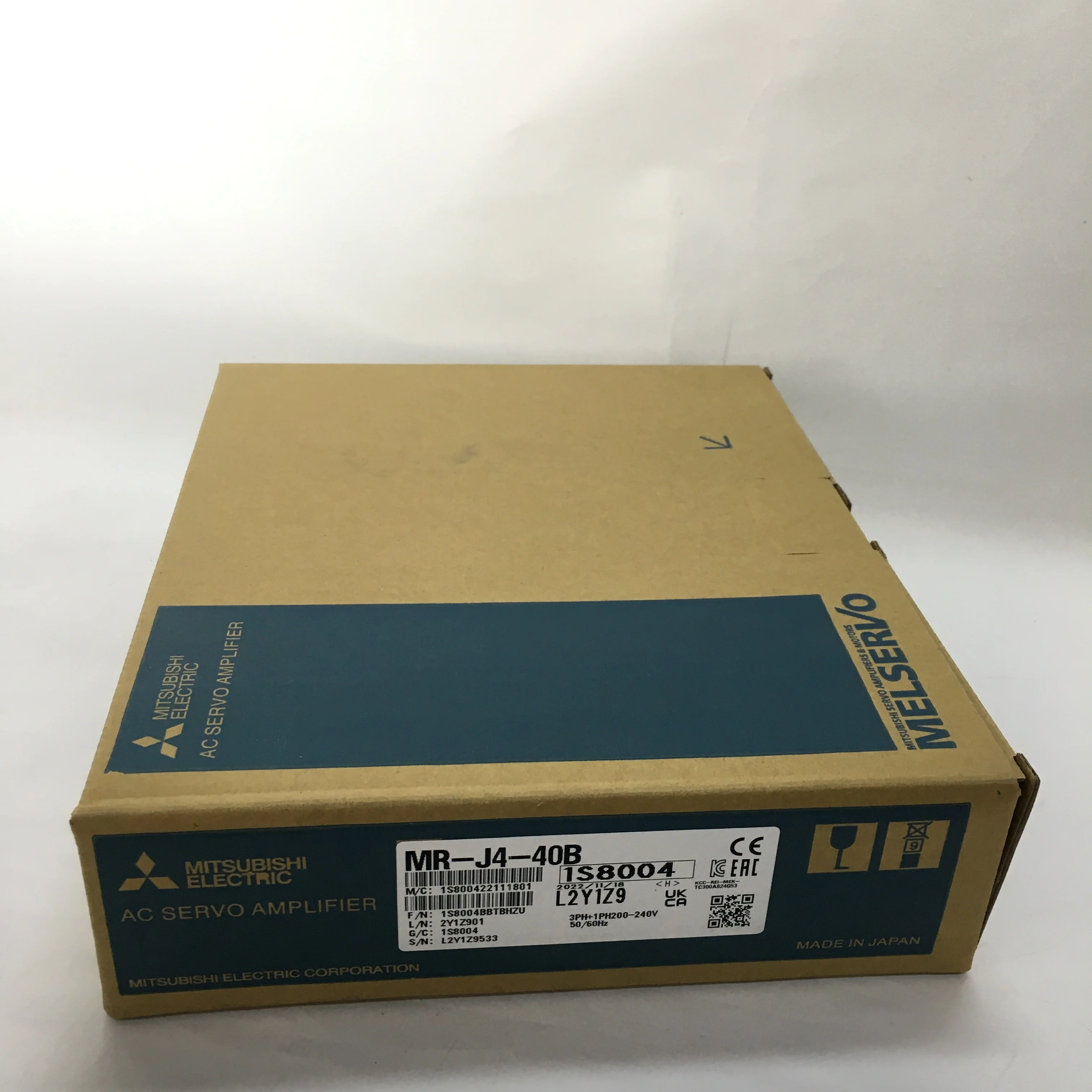 Mitsubishi AC Servo Amplifier MR-J4-40B
