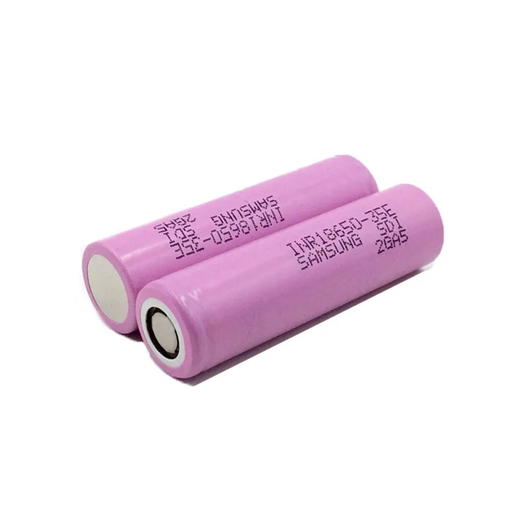 SAM SDI INR18650-35E 3.7V 3500mAh protected 18650 battery for SAMSUNG 35E rechargeable batteries 18650