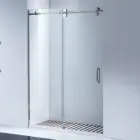 High Quality Hotel Frameless Clear Tempered Sliding Glass Shower Door Shower Enclosure