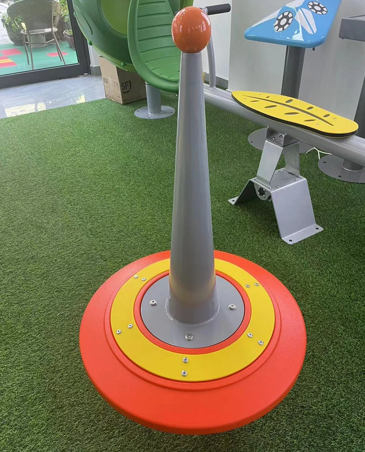 2025 New Fun Swivel Chair for Indoor and Outdoor Children's Mini Carousel for Garden Games Amusement Park Facilities