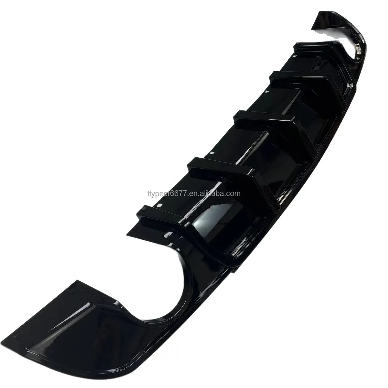 product tiypeor rear diffuser for chrysler 300c 2015   2023 auto bumper diffuser abs plastic back lip accessory-3