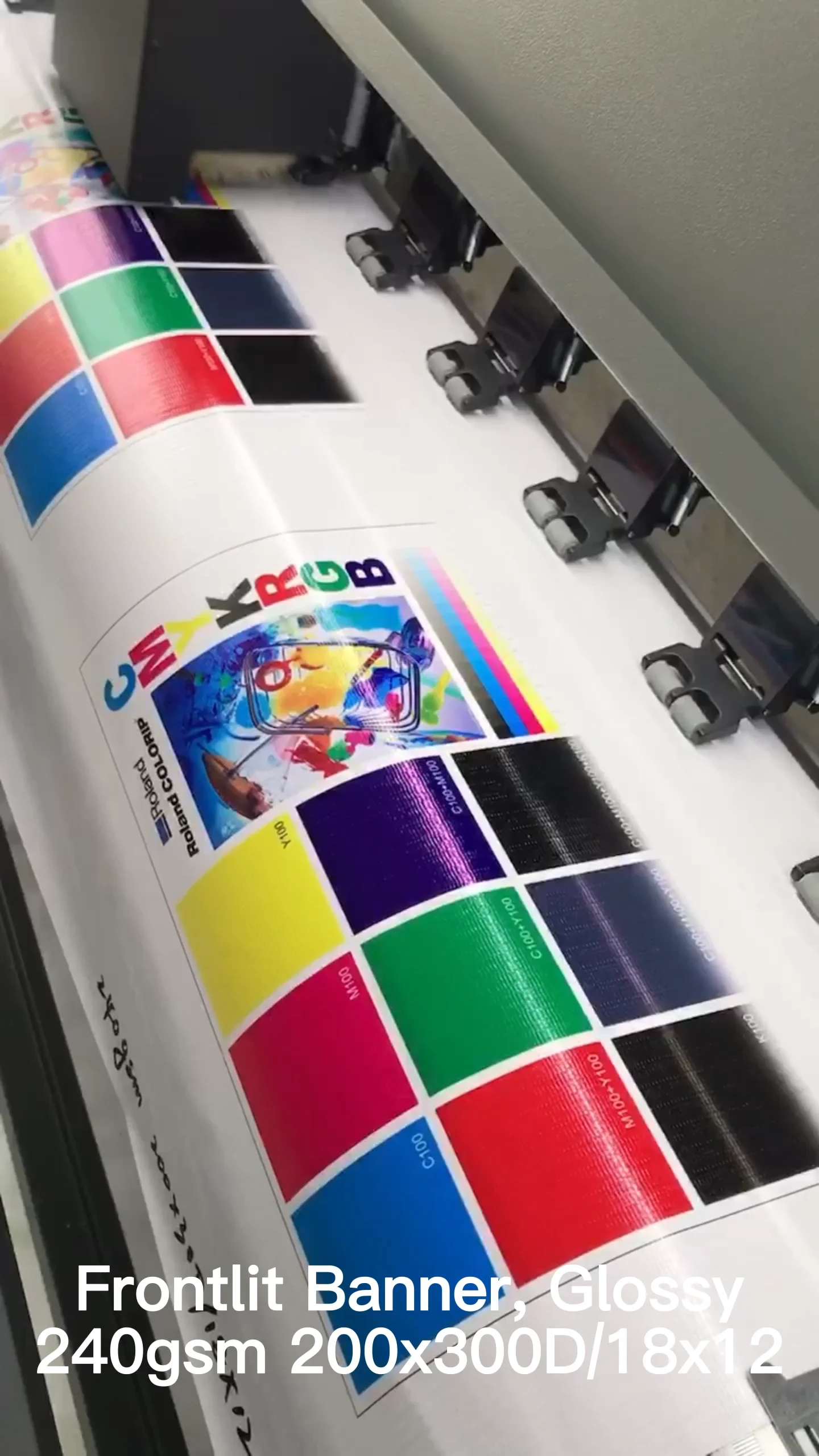 Hot Lamination Frontlit Flex Banner,260gsm Panaflex Banner For