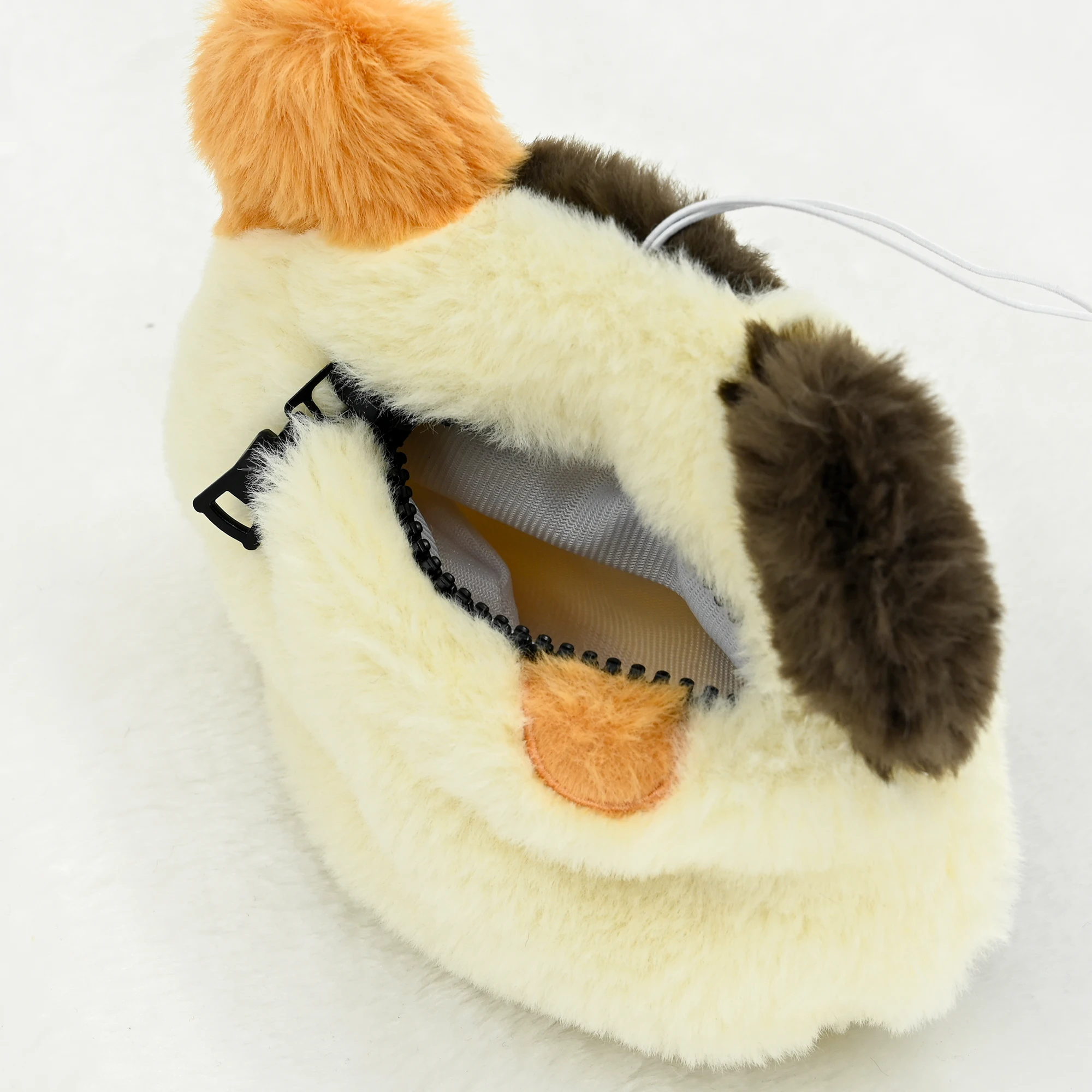 Custom Plush Coin Purse Kawaii Cartoon Keychain OEM Make Animal Design Bag Charm Coin Storage Pouch Zipper Wallet Wholesale