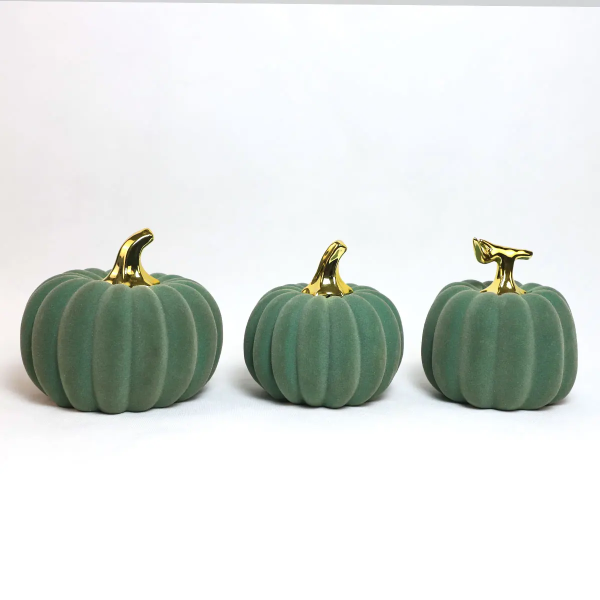 Autumn Harvest Pumpkin Party Decor Home Decoration Artificial Craft Halloween Ceramic Pumpkin