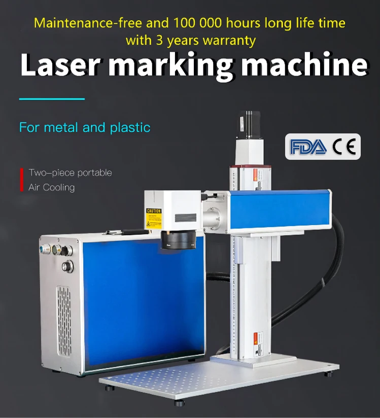 30w 50w 80w Fiber Laser Engraving Jewlery Blanks Laser Engraving