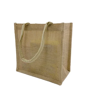 Mini Jute Bags Wholesale Jute Hand Bag Gift Tote Bag