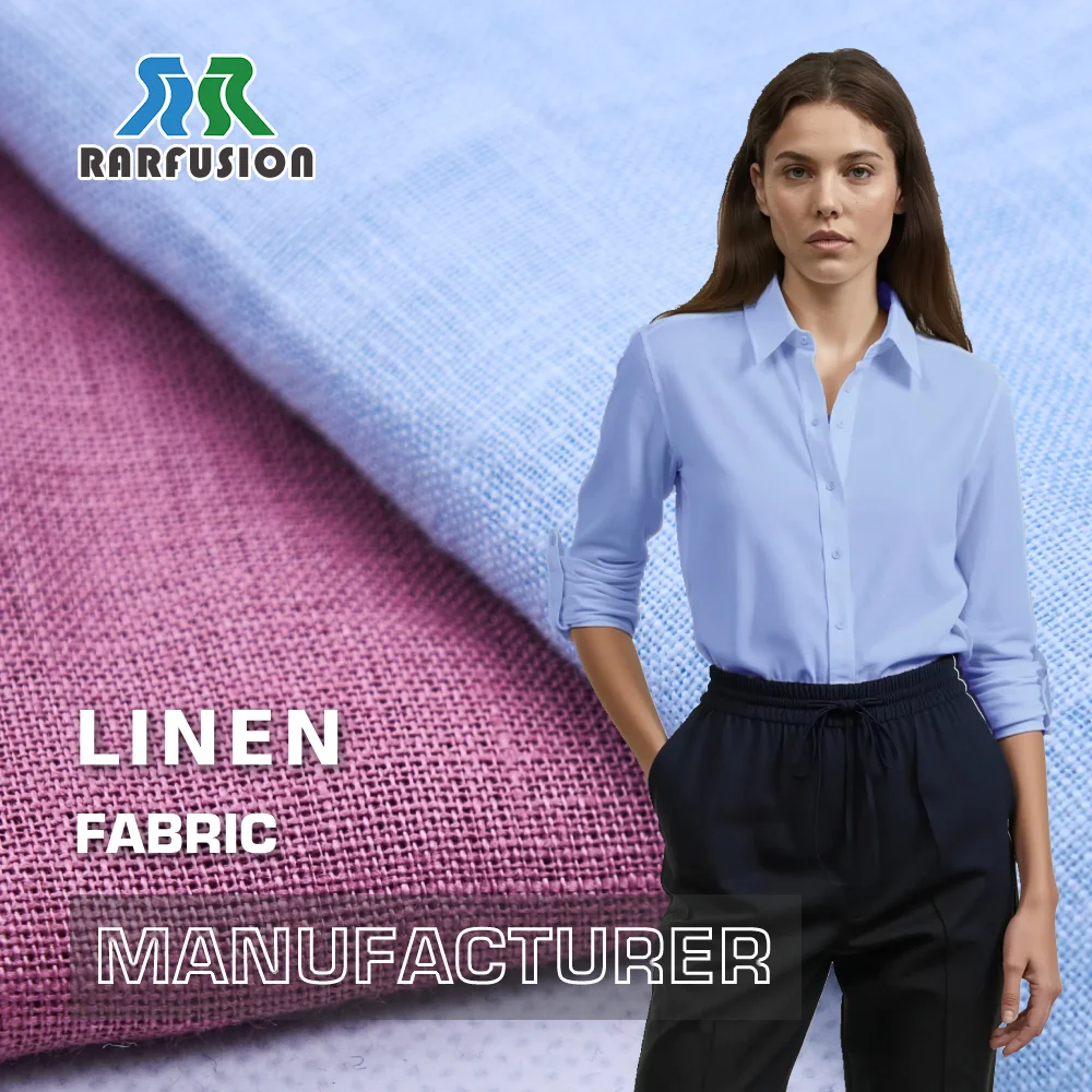 Hlutaframleiðsla 100% hreinn línufaðmir