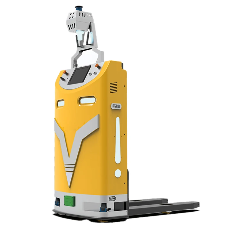 AGV Robot for Pallet Warehouse Battery Mobile Pallet Jack Transfer Trolley Automatic Pallet Truck Stacker Forklift