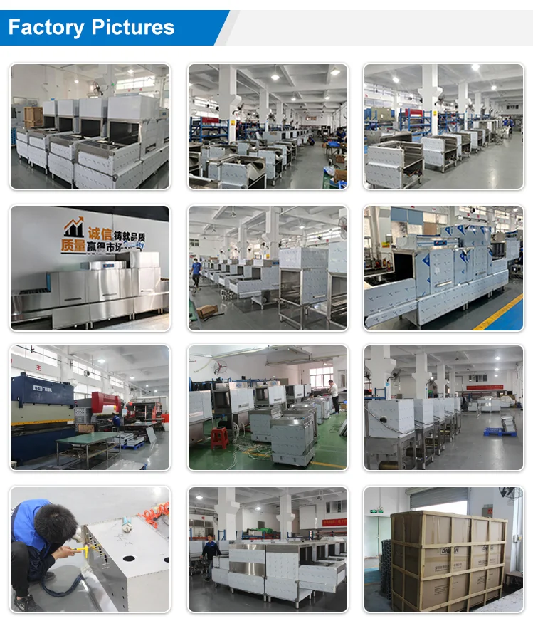 Low Water Consumption Glass Dishes Washing Machine Commercial Hood Type