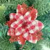 Red and white lattice red pink flower
