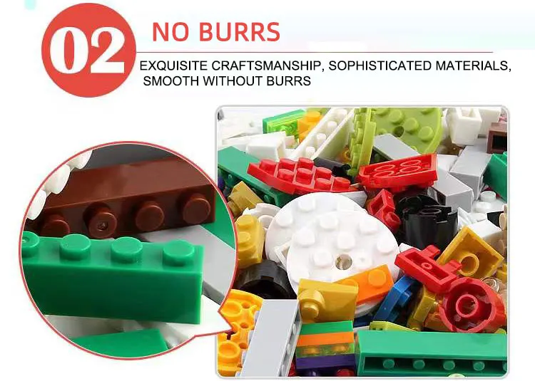 1000pcs Creative Educational Construction Bulk Building Blocks Buy