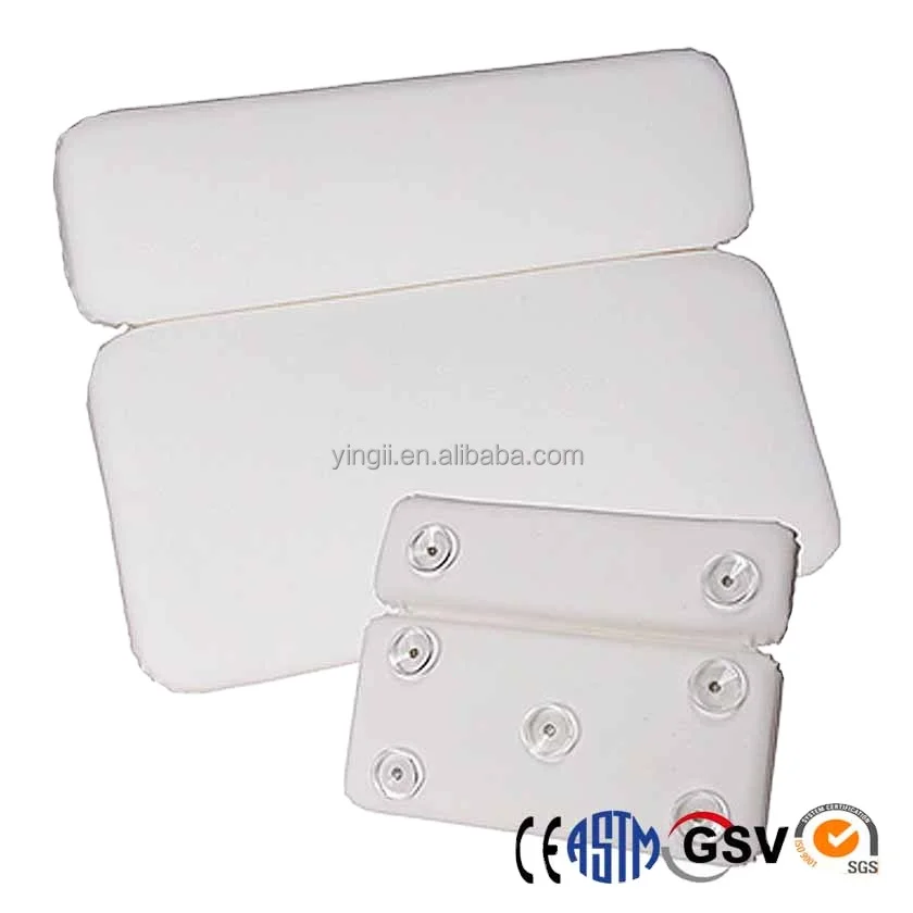 E394 7 присосок премиум класса Роскошная подушка для ванной поддержки подушки с