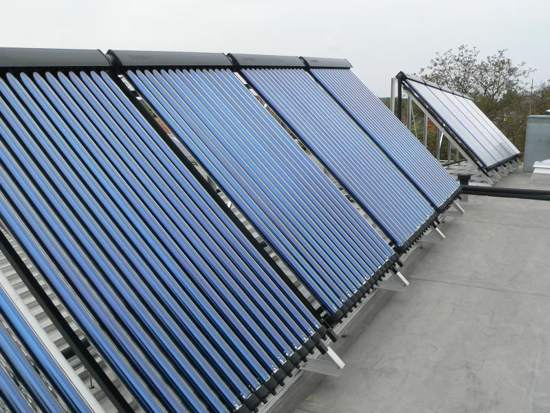 High Efficiency Vacuum Tube Solar Collectors for Water Heating