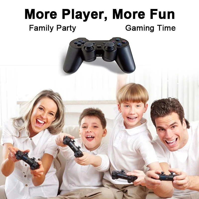 64GB Wireless Game Console with Retro Games for Kids & Adults