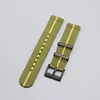 green and apricot-black buckle