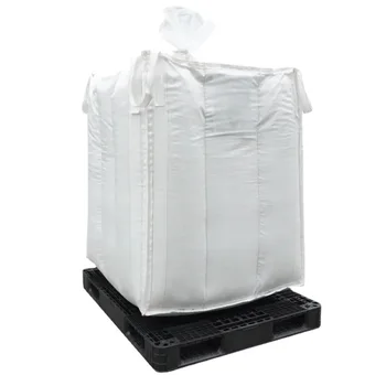 Widely Used PP Ton Bag 1000 Kg Capacity Big Baffle Jumbo Bags for Building Material