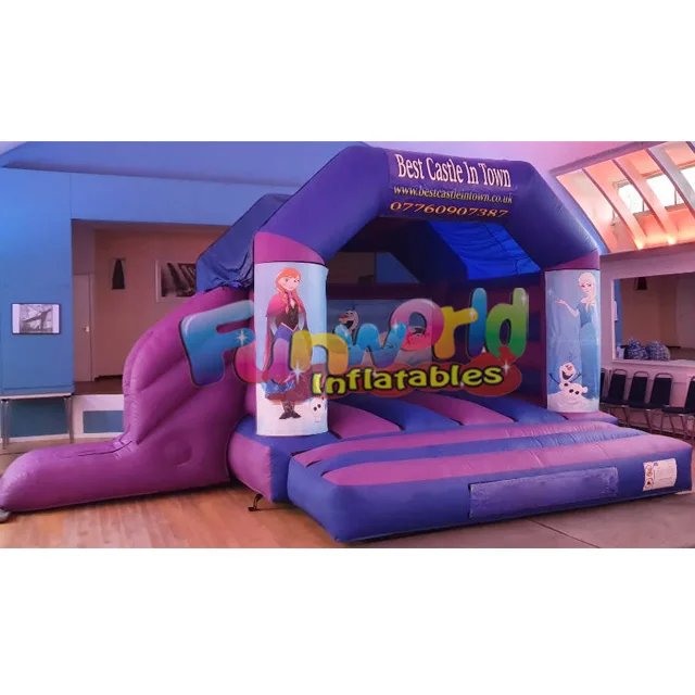 Outdoor Chateaux Gonflables Frozen Bouncy Castle Bounce House