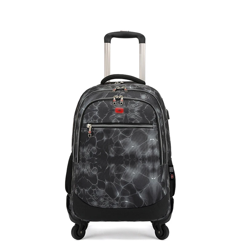 2023 Softside Kids Luggage School Trolley Bag with Wheels