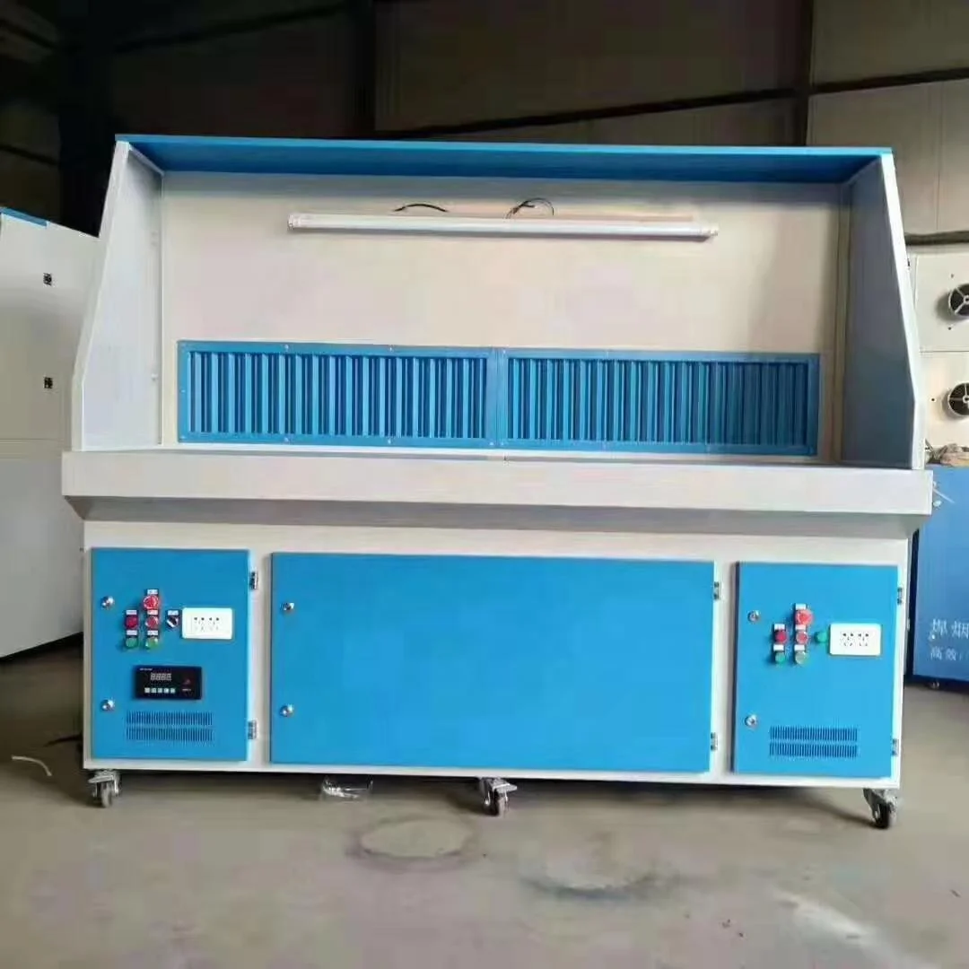 Grinding and Dedusting Table Downdraft Worktable