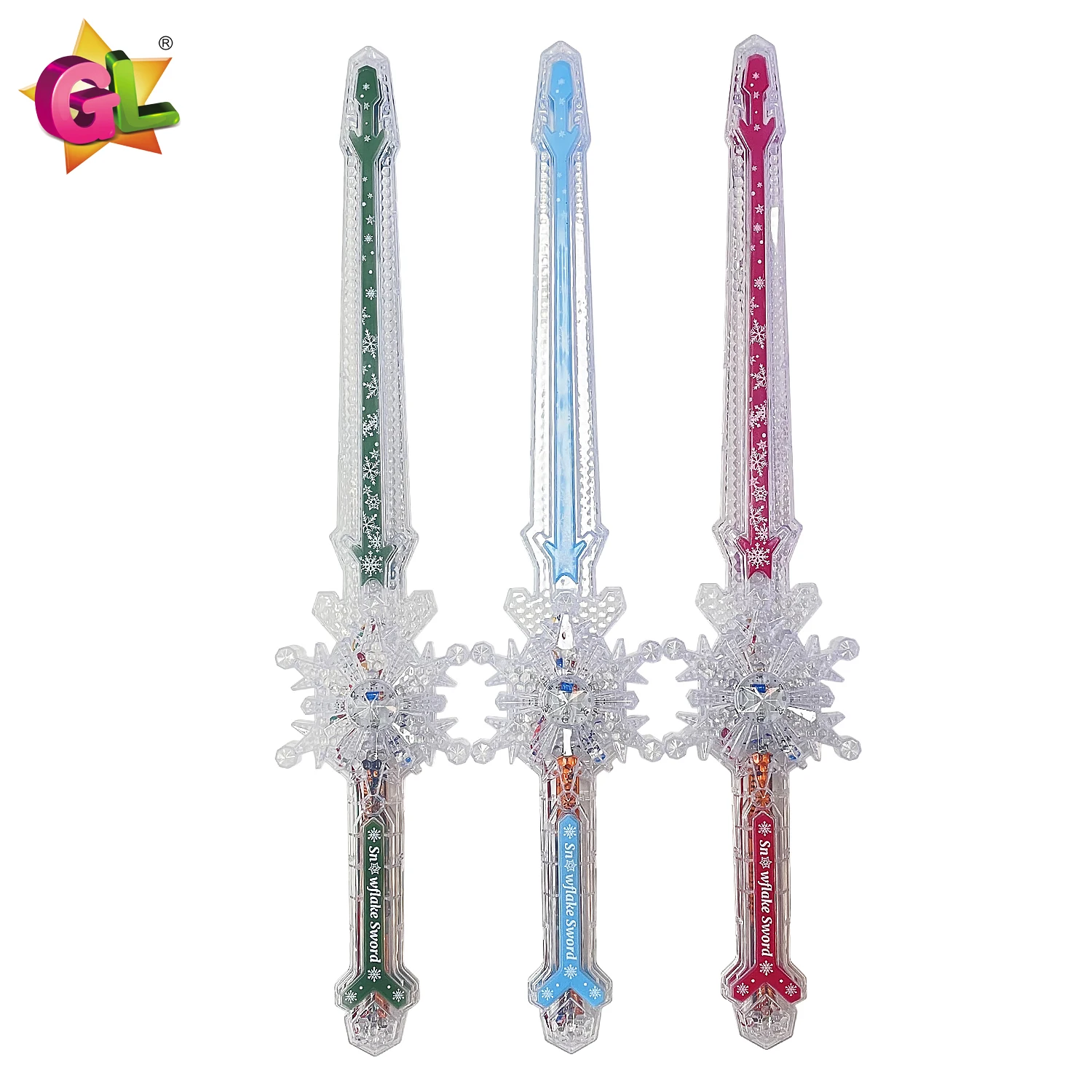 Light up Snowflake Sword - Fun Toy for Kids & Adults