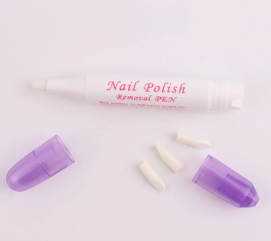 Частная этикетка нейл-арта жидкость для снятия лака ручка по индивидуальному заказу для снятия лака край правильно пера