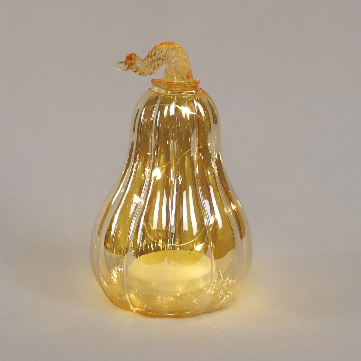 glass artificial pumpkin for halloween decoration lantern halloween supplies pumpkin glass gift