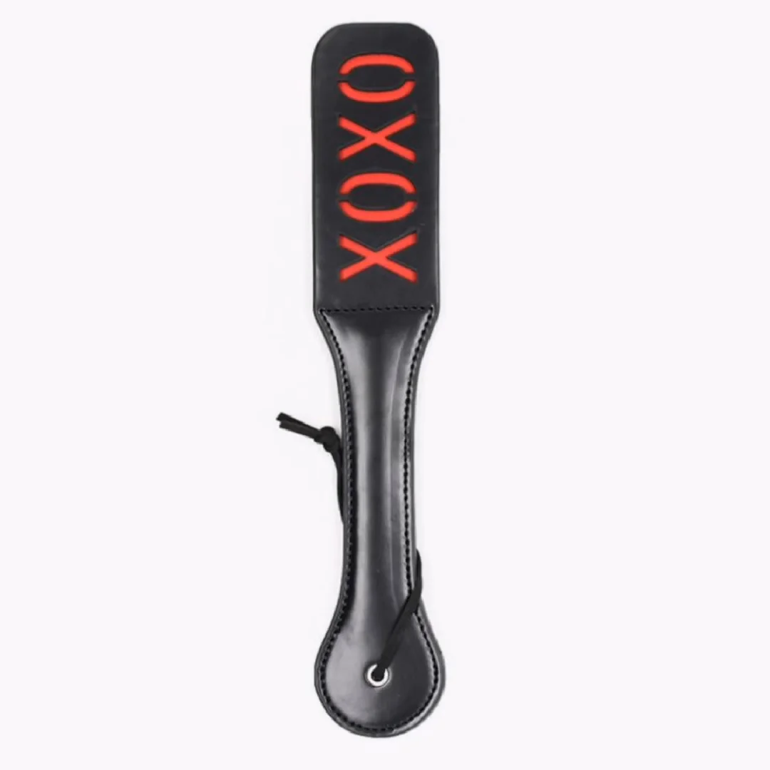 Black Leather Hand Pat Slapper Whips Cosplay Slave BDSM Sex Toys for  Couples Bondage Spank Exciting Game