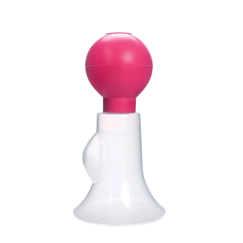 Suction Manual Silicone Rubber Balls of Manually Feeding Breast Pump with Lid