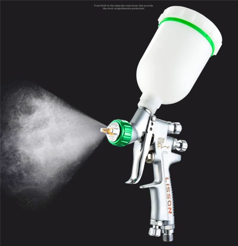 DeVilbiss Compact MINI HVLP Touch-up / Spot REPAIR Spray Gun 1.2