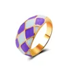 02KC gold # light blue purple G-460