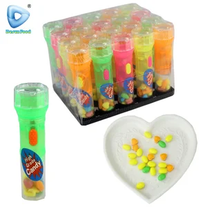 Hot Selling Wholesale Plastic Electric Torch Lighting Toy Flashlight Toy Candy