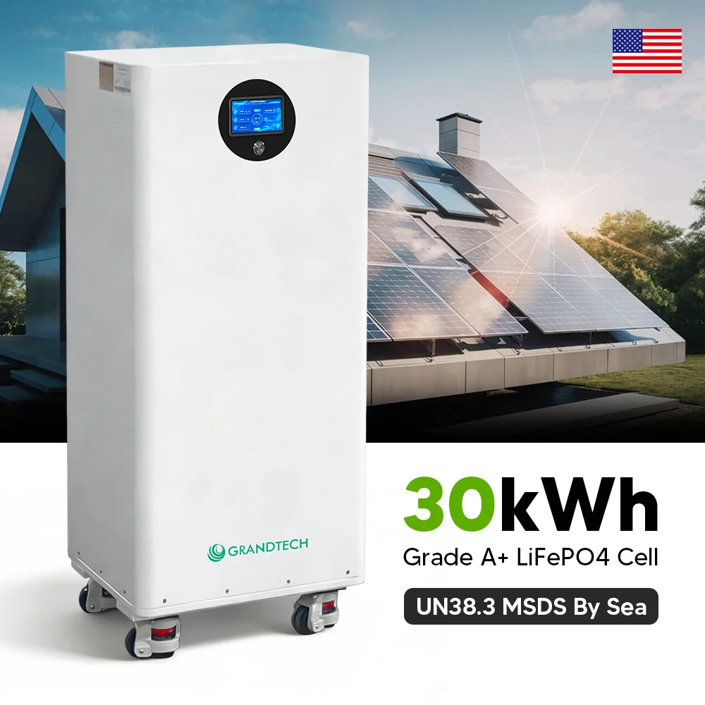 US OEM 51.2V 600ah 560Ah 30kw 32kwh 28kwh 48kw LiFePO4 Battery 8000 Cycles Lithium Battery for Business Solar Energy Storage