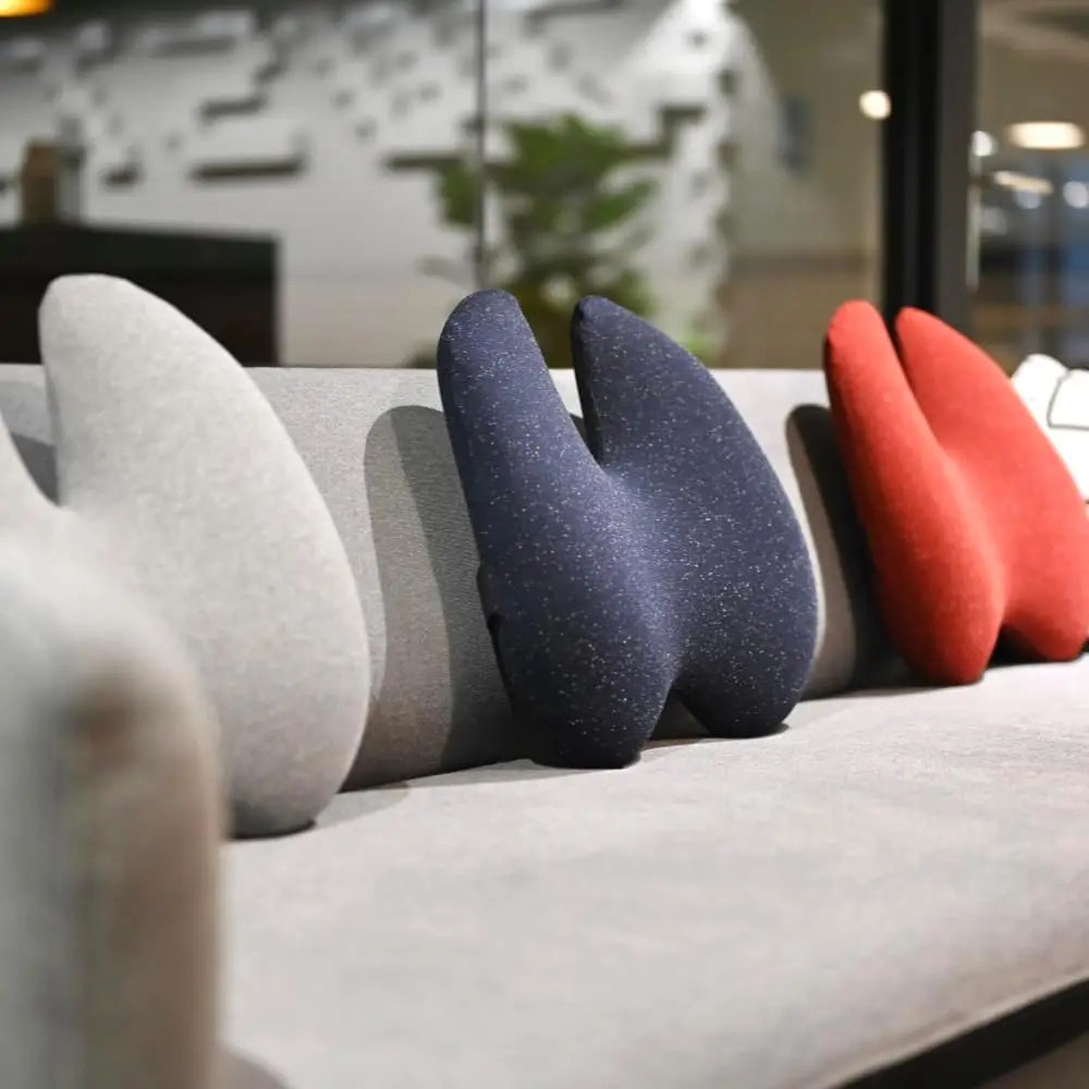 Ergonomic Lumbar Support Cushion Back Support Pillow Comfort Lumbar Pillow for Office Chairs