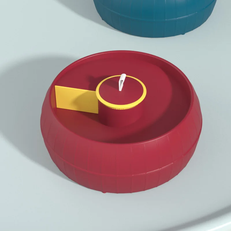 Creative Rotating Candy Box Living Room Desktop Snack Dry Fruit Dish