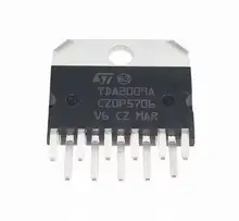 TDA2009 Integrated Circuit ZIP-15 Audio Amplifier IC chip TDA 2009A TDA 2009  TDA2009A TDA2009