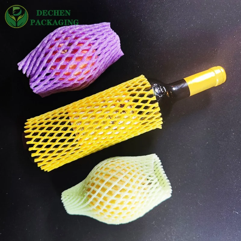 Housse de bouteille en verre Thai Kraft Paper Bag Mango protection PE mousse net extrusion