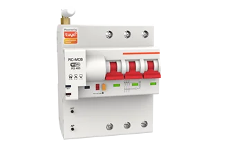 Alternative view of SZMYQ Electrical Miniature Circuit Breaker 4 Pole 20Amp Smart Life Timer Control Zigbee Smart Breaker Home Products DIN