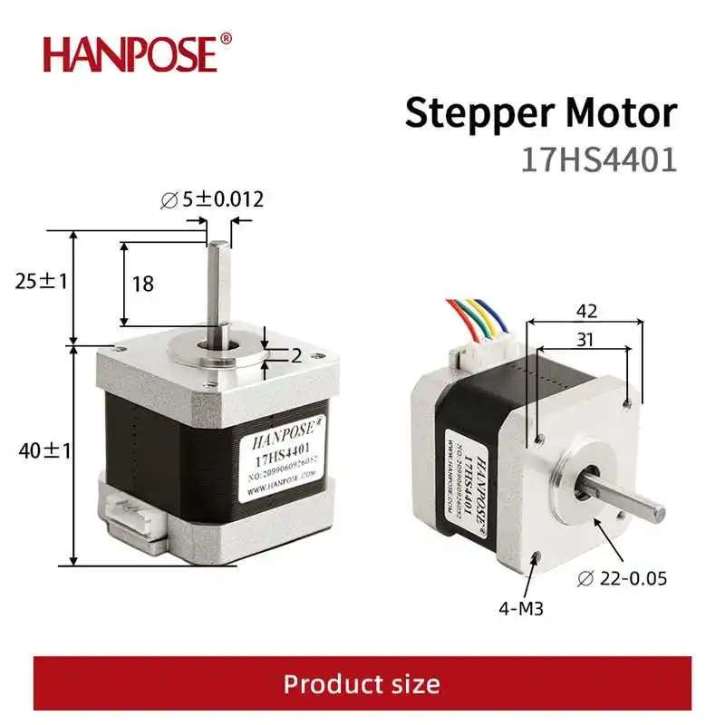 Customizable 40mm Torque Motor 42 Stepper Motor 12v Stepper Motor ...