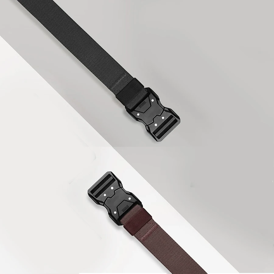 Waterproof Training Multifunctional Quick Release Wear-resistant Tactical Belt Work Nylon Web Hiking Belt