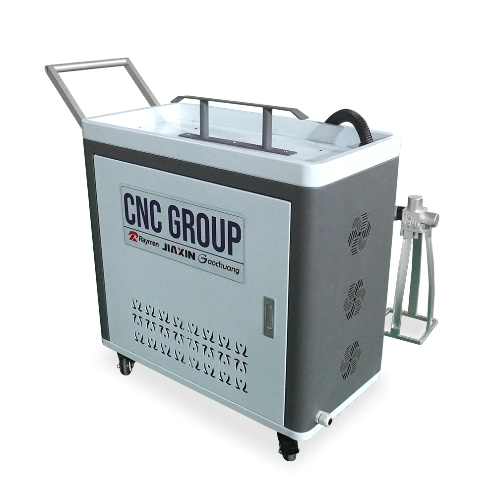 Cnc  Group High Power 3000 Watts Laser Cleaning Machine for Metal Oil Paint Rust Removal Laser Cleaner