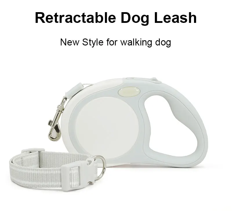 Retractable Dog Leash And Collars Adjustable Trendy Dog Leash Buy