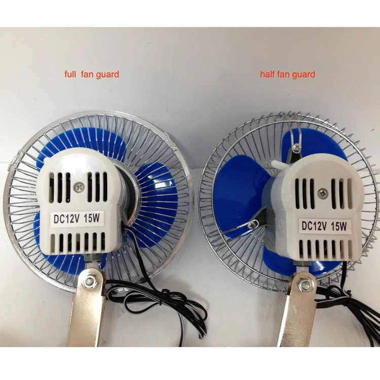 Горячая продажа 6 дюймов Автомобильный Вентилятор колеблющийся с присоской авто вентилятор пластиком