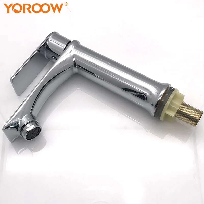 YOROOW Single Cold Chrome Basin Tap Good Price High Quality Zinc Body Zinc Alloy Brass Silver Good for Bathroom