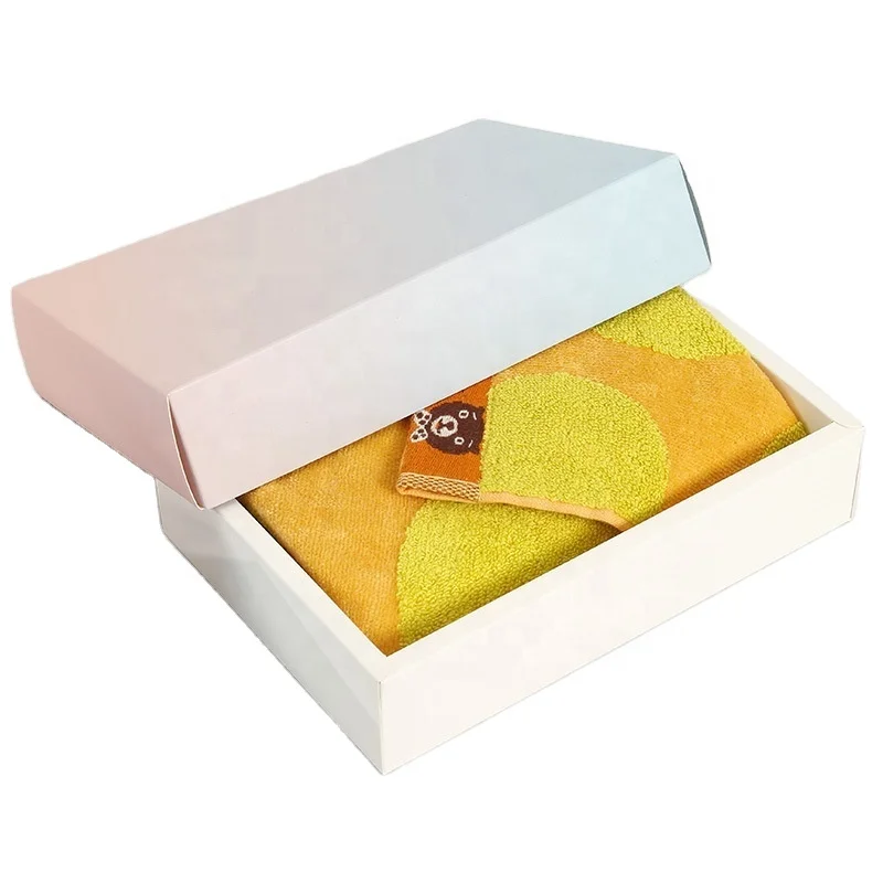 Factory Price Wholesale Custom Logo Printed Kraft Paper Sock Underwear Towel Scarf Drawer Box