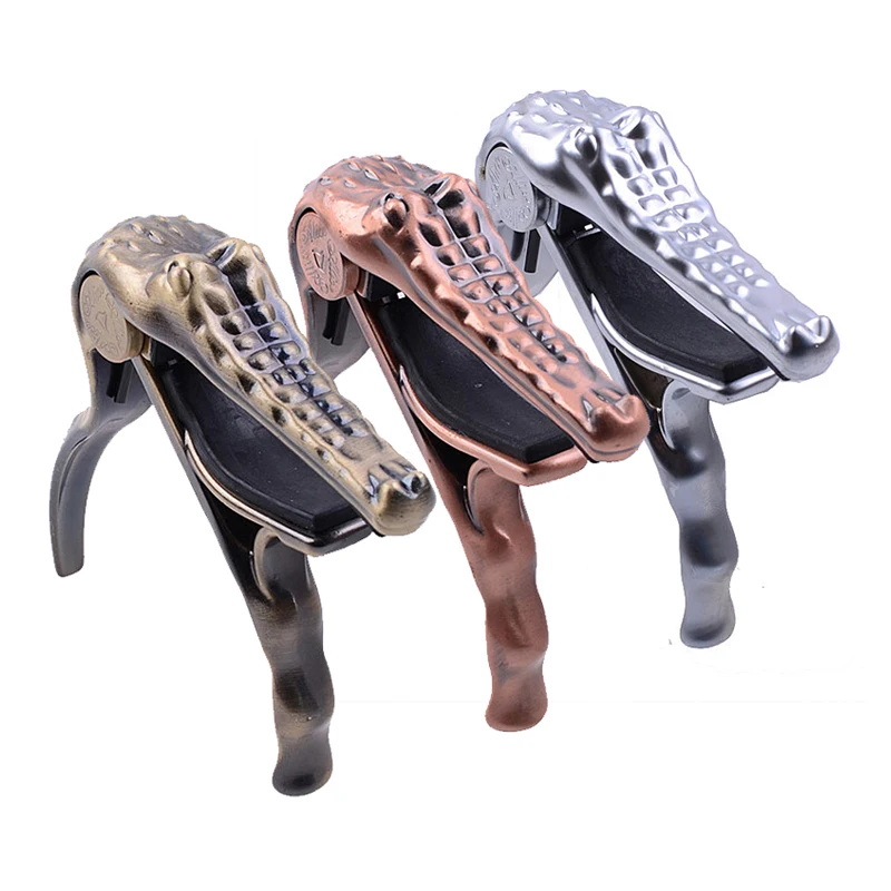 Alice A007G Crocodile Head Shape Folk Acoustic Guitar