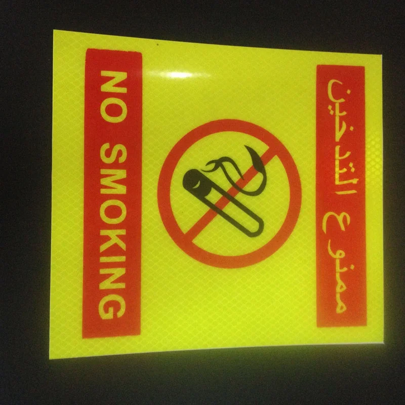 High Intensity Prismatic Reflective Sticker Diamond Grade for Printing Use as a Warning