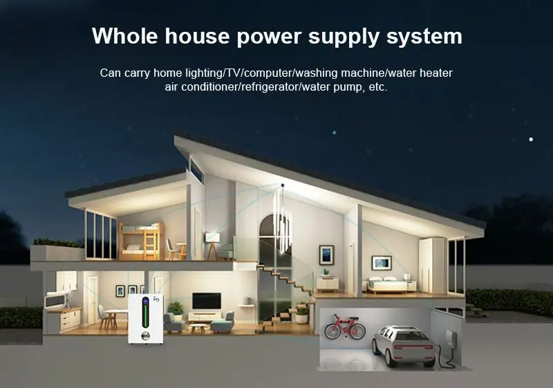 Eu Stock 10kwh Off Grid Lifepo4 Battery 48v Power Wall 5kwh 10kwh Grade A Cells Solar Battery Lithium Ion Batteries For Home details